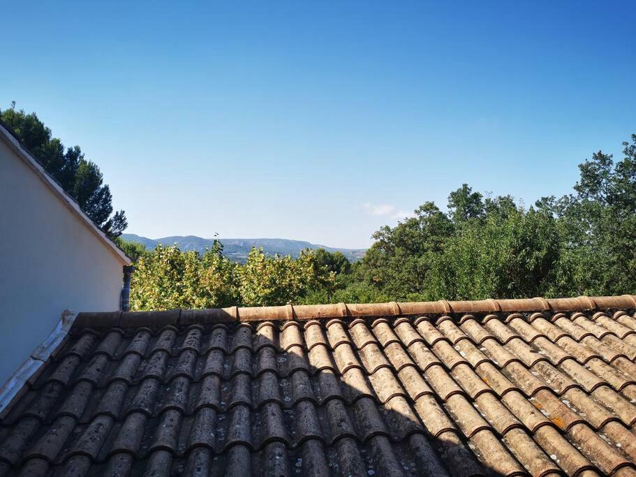 Entre Ventoux Et Luberon, Appartement Dans Maison. Malemort-du-Comtat Eksteriør billede