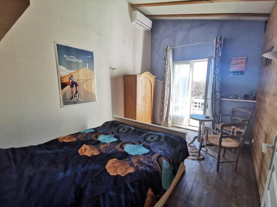 Entre Ventoux Et Luberon, Appartement Dans Maison. Malemort-du-Comtat Eksteriør billede